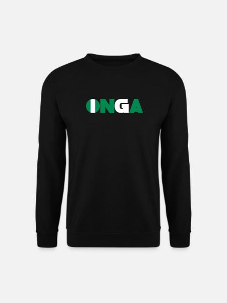Nigeria - Unisex Sweatshirt - black