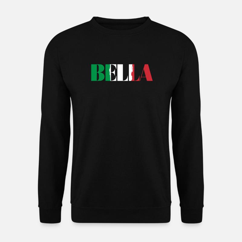 Bella Italia - Unisex Pullover - Schwarz