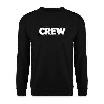 Équipage - Sweat-shirt Unisexe - noir - Devant - Alina (178cm) & Michal (187cm)