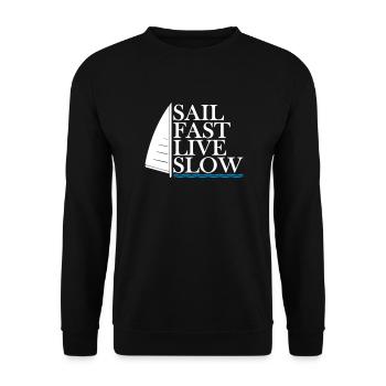 Sail almost live show - Unisex Sweatshirt - black - Front - Alina (178cm) & Michal (187cm)