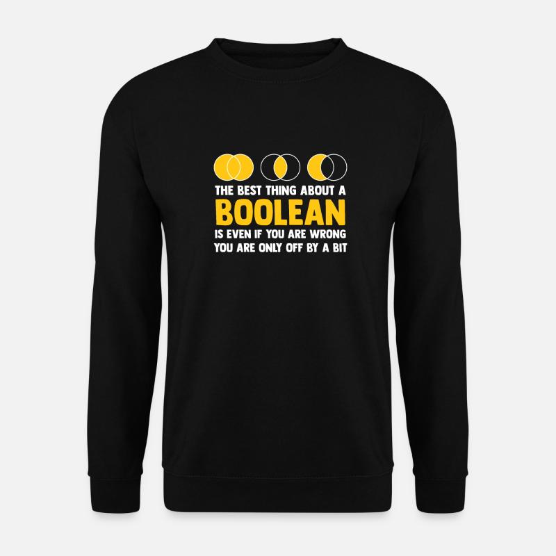 Programmierer Coder Software Entwickler - Unisex Pullover - Schwarz
