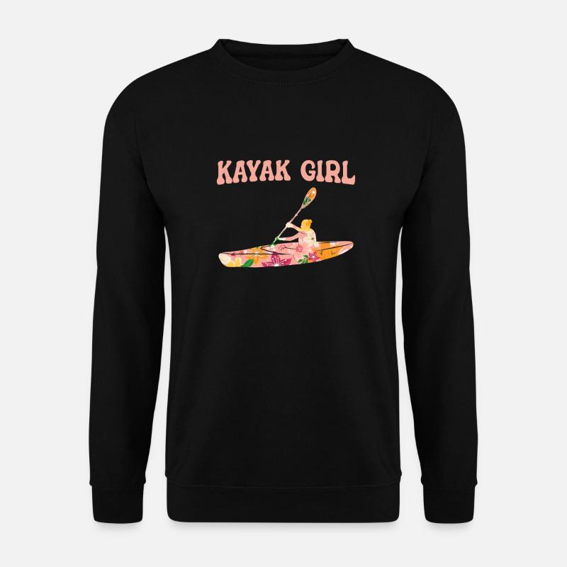 Kajak Kayak - Unisex Sweatshirt - black