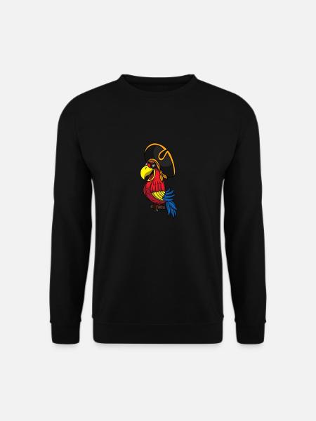 Perroquet - Sweat-shirt Unisexe - noir