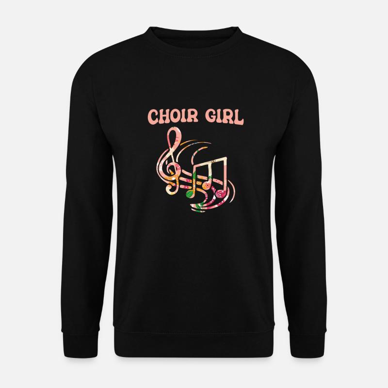Chanteurs de chœur - Sweat-shirt Unisexe - noir