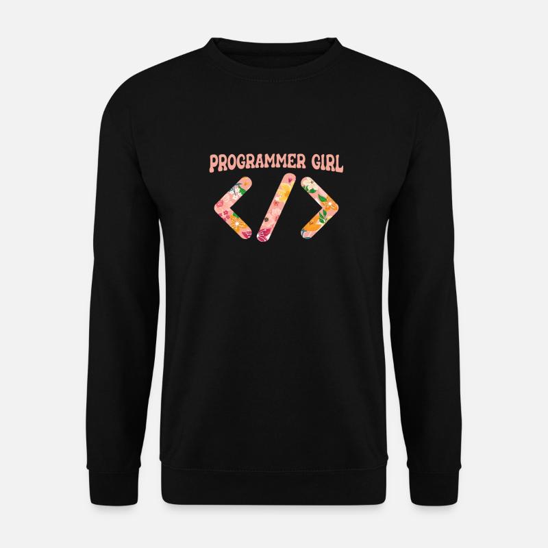 Programmer Coder Software Developer - Unisex Sweatshirt - black