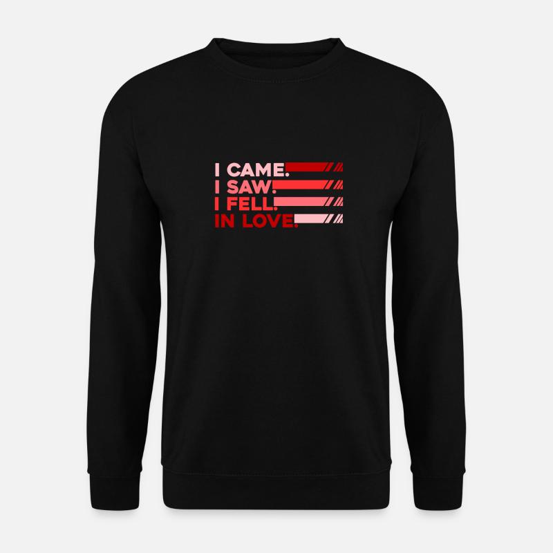 Saint-Valentin Saint-Valentin - Sweat-shirt Unisexe - noir