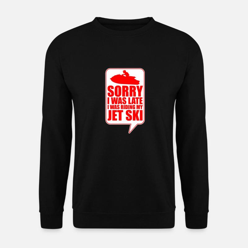 Jetski Jet Ski Snowmobile - Unisex Sweatshirt - black