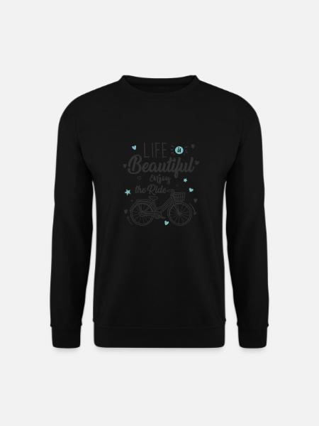 Rennrad Fahrrad Rennradfahrer Radsport Radsportler - Unisex Pullover - Schwarz