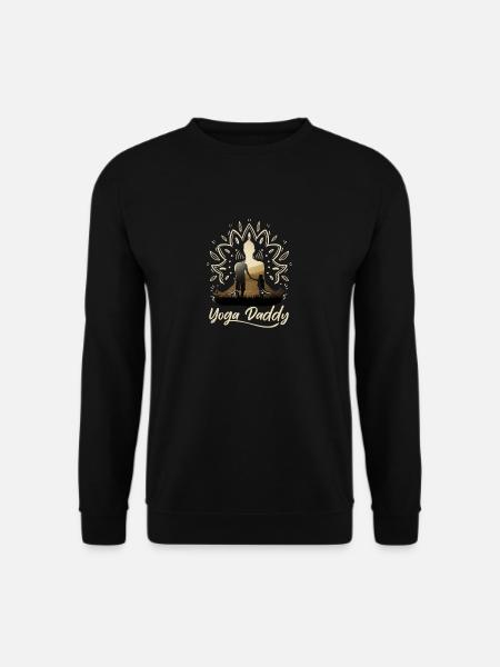 Yoga Yogi - Unisex Pullover - Schwarz
