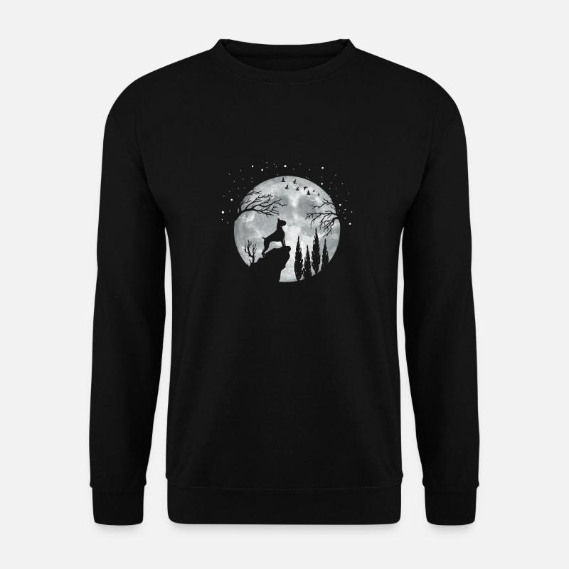 Boxer Hund - Unisex Pullover - Schwarz