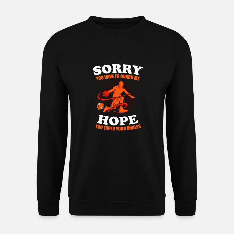 Basketball Basketballer - Unisex Pullover - Schwarz