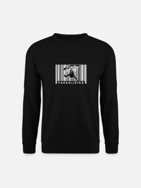 Paragliding Paragliding Paragliding Paragliding - Unisex Sweatshirt - black