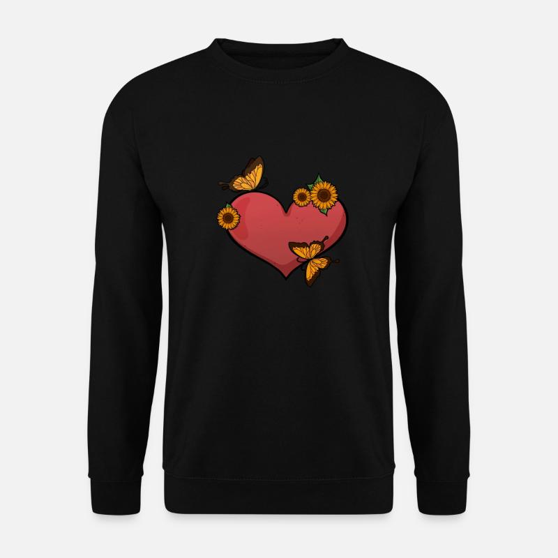 Schmetterling - Unisex Pullover - Schwarz