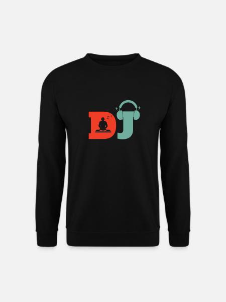 DJ Disc Jockey - Unisex Sweatshirt - black