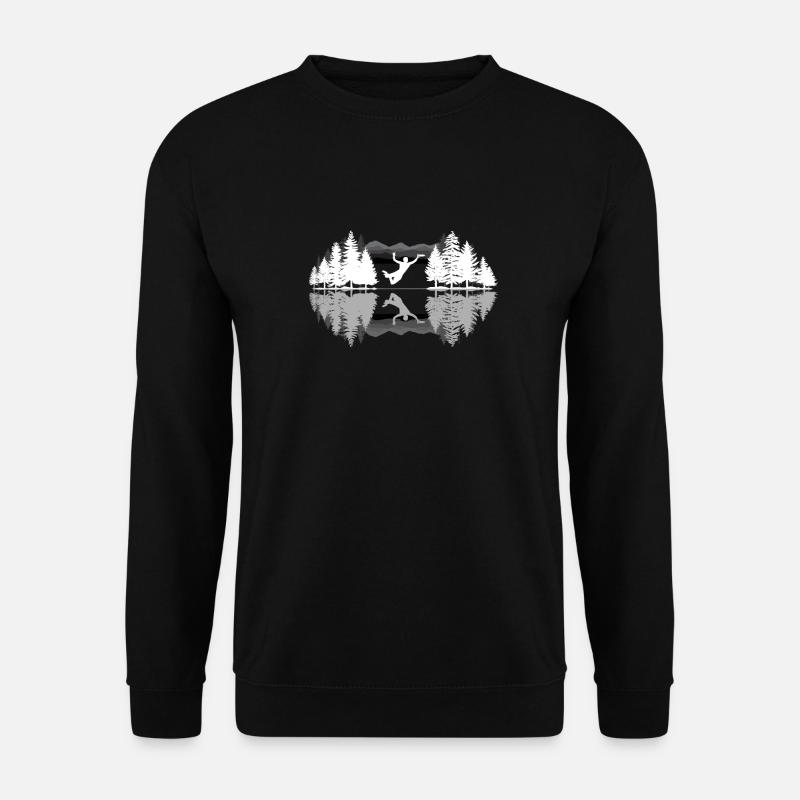 Frisbee - Unisex Sweatshirt - black