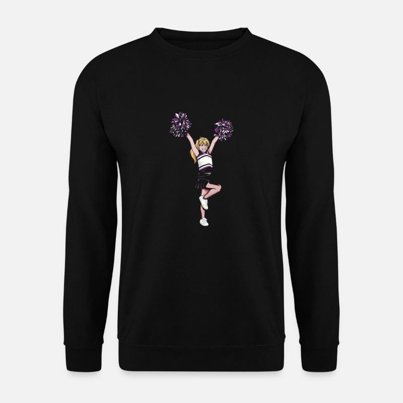 Cheerleading Cheerleader - Unisex Sweatshirt - black