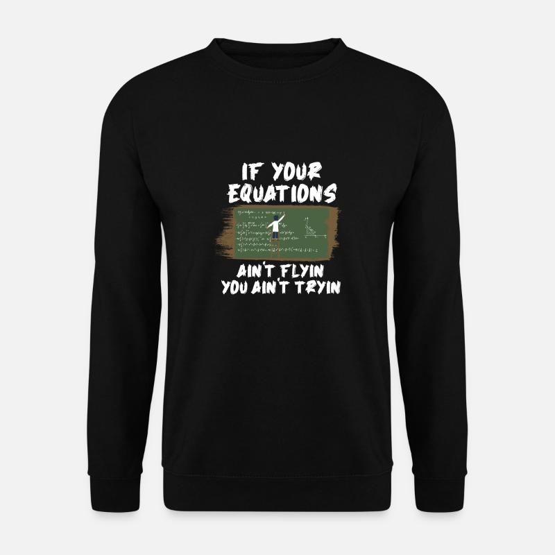 Mathe Mathematik - Unisex Pullover - Schwarz