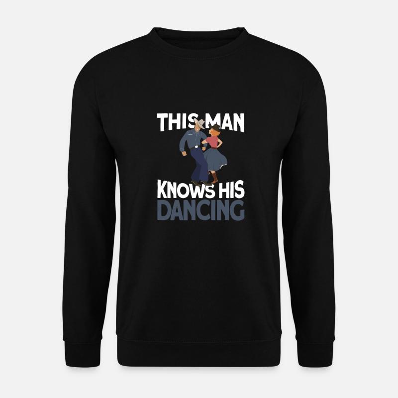 Line Dance Line Dancing - Unisex Sweatshirt - black