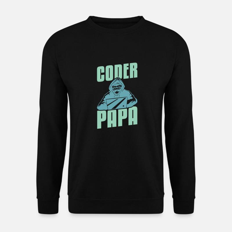 Programmeur Coder Développeur de logiciels - Sweat-shirt Unisexe - noir