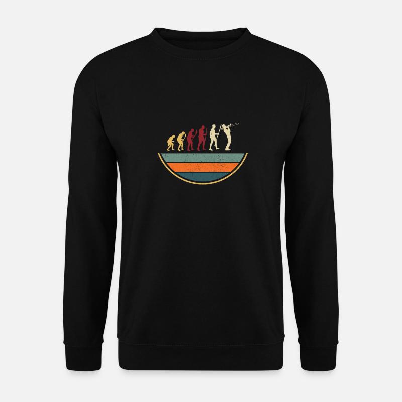 Posaune - Unisex Pullover - Schwarz