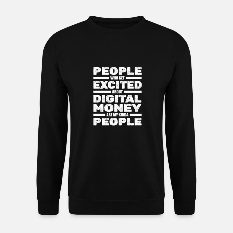 Kryptowährung Krypto Crypto Trader - Unisex Pullover - Schwarz