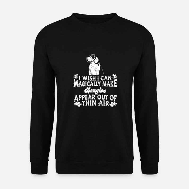 Beagle Dog - Unisex Sweatshirt - black