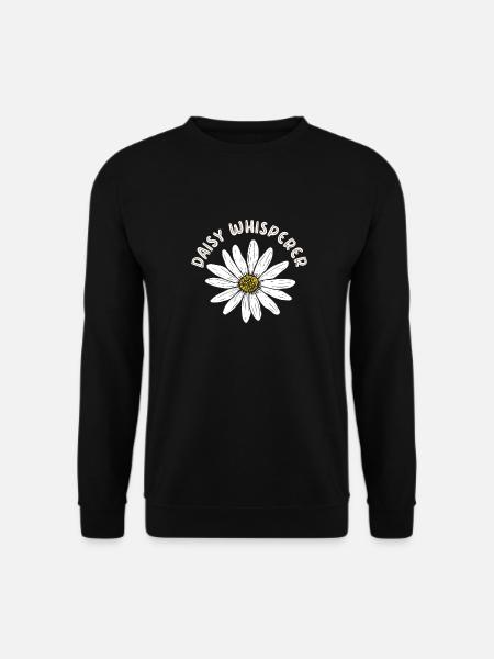 Hobbygärtner Garten Gärtner Gänseblume - Unisex Pullover - Schwarz