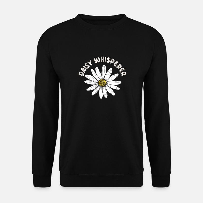 Hobbygärtner Garten Gärtner Gänseblume - Unisex Pullover - Schwarz