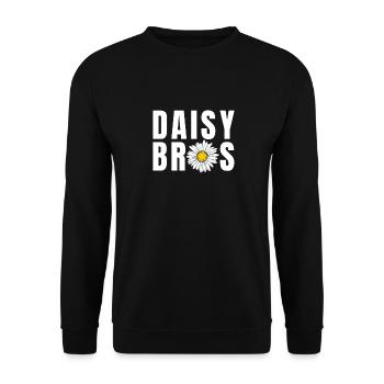 Hobby Jardinier Jardinier Jardinier Daisy - Sweat-shirt Unisexe - noir - Devant - Alina (178cm) & Michal (187cm)