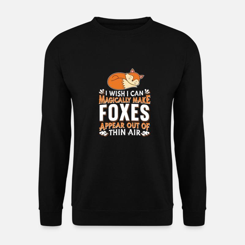 Renard - Sweat-shirt Unisexe - noir