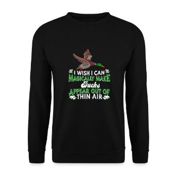 Canard - Sweat-shirt Unisexe - noir - Devant - Alina (178cm) & Michal (187cm)