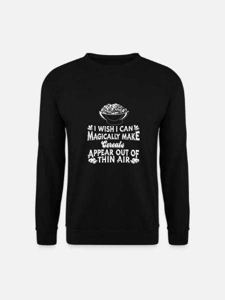 Breakfast Muesli Cereals - Unisex Sweatshirt - black