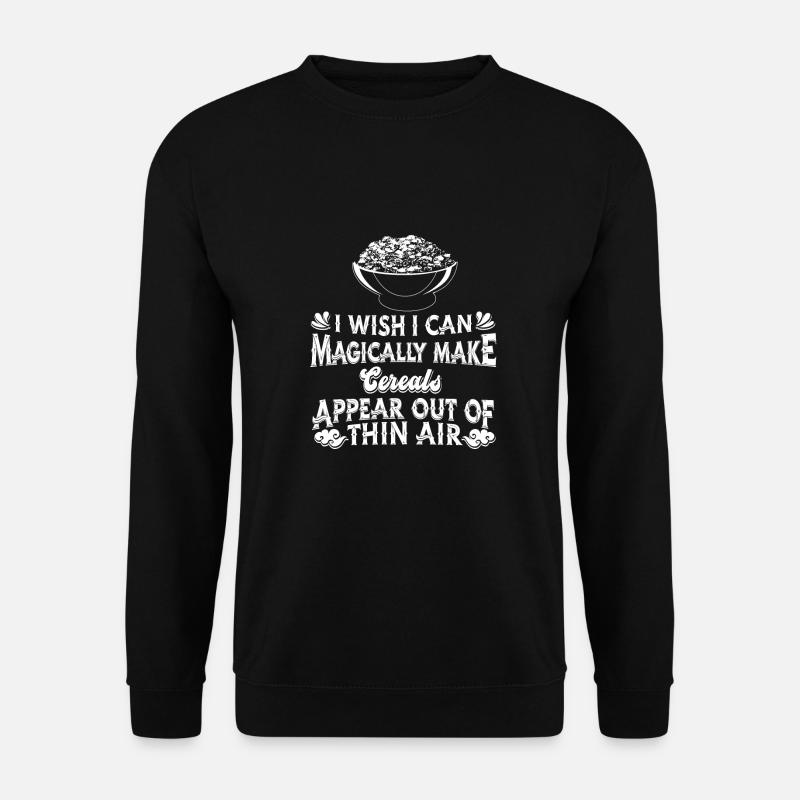 Céréales Muesli pour le petit-déjeuner - Sweat-shirt Unisexe - noir