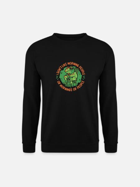 Frog Frogs Amphibian - Unisex Sweatshirt - black