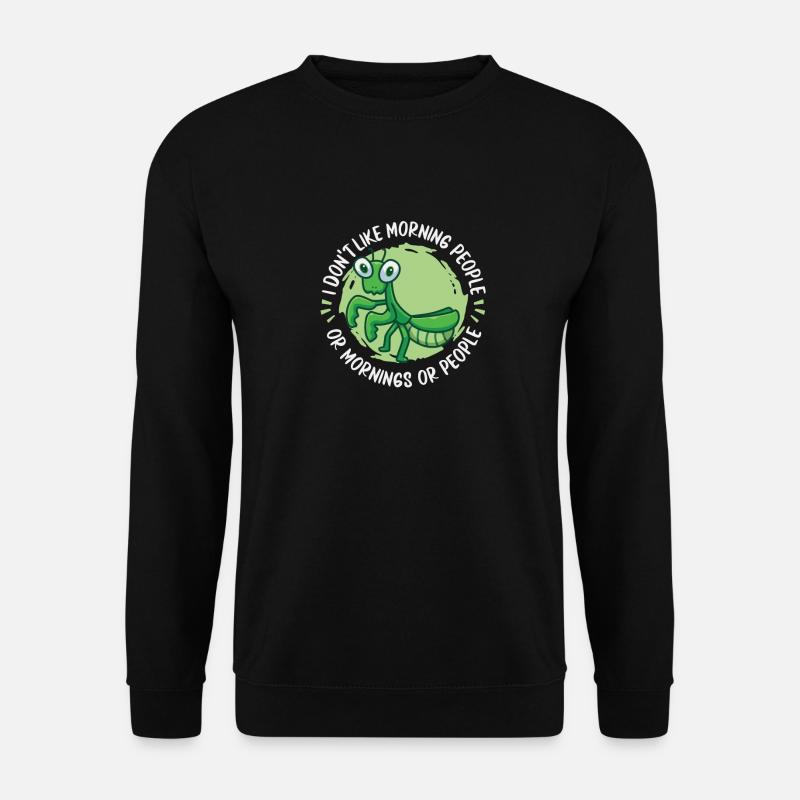 Gottesanbeterin - Unisex Pullover - Schwarz