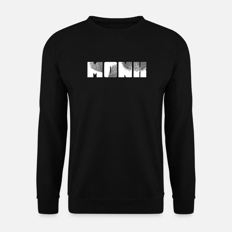 Monk - Unisex Sweatshirt - black