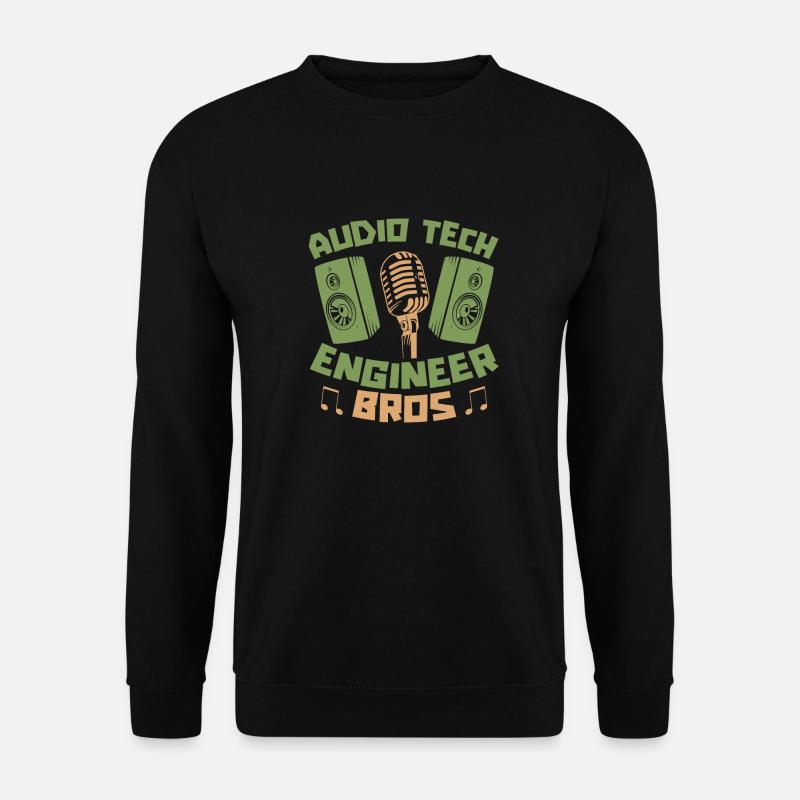 Tontechniker Sound Audio Engineer - Unisex Pullover - Schwarz