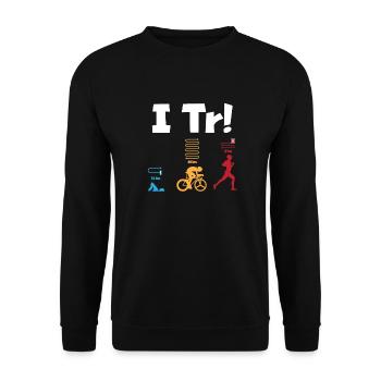 Triathlon - Sweat-shirt Unisexe - noir - Devant - Alina (178cm) & Michal (187cm)