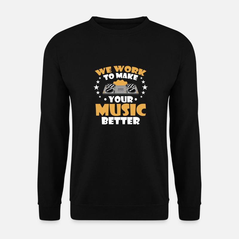 Tontechniker Sound Audio Engineer - Unisex Pullover - Schwarz