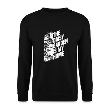 Hobby Jardinier Jardinier Jardinier Daisy - Sweat-shirt Unisexe - noir - Devant - Alina (178cm) & Michal (187cm)