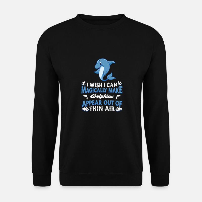 Dauphins Dauphins - Sweat-shirt Unisexe - noir