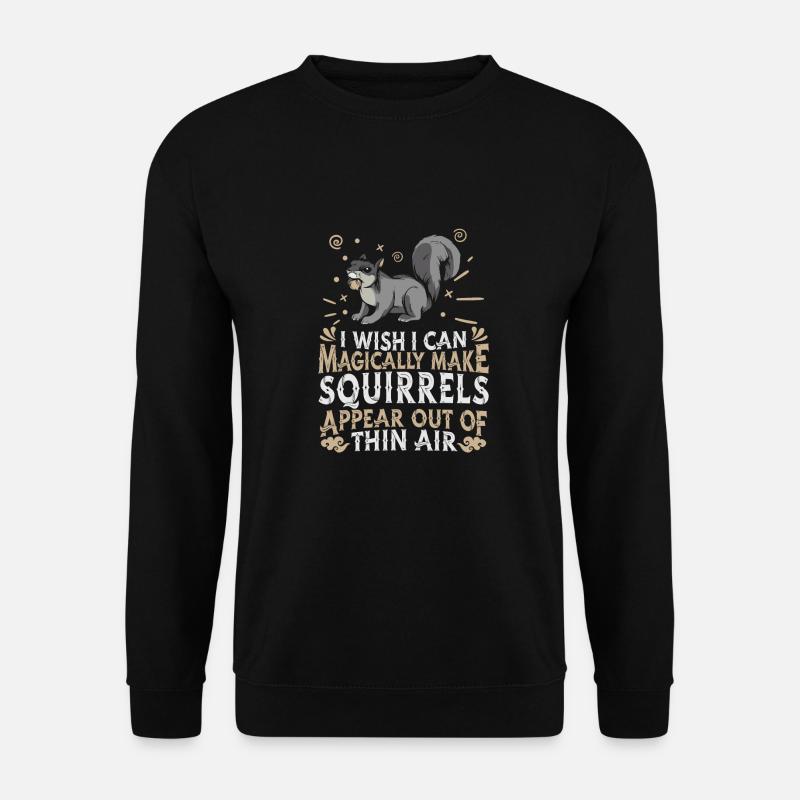 Squirrel - Unisex Sweatshirt - black