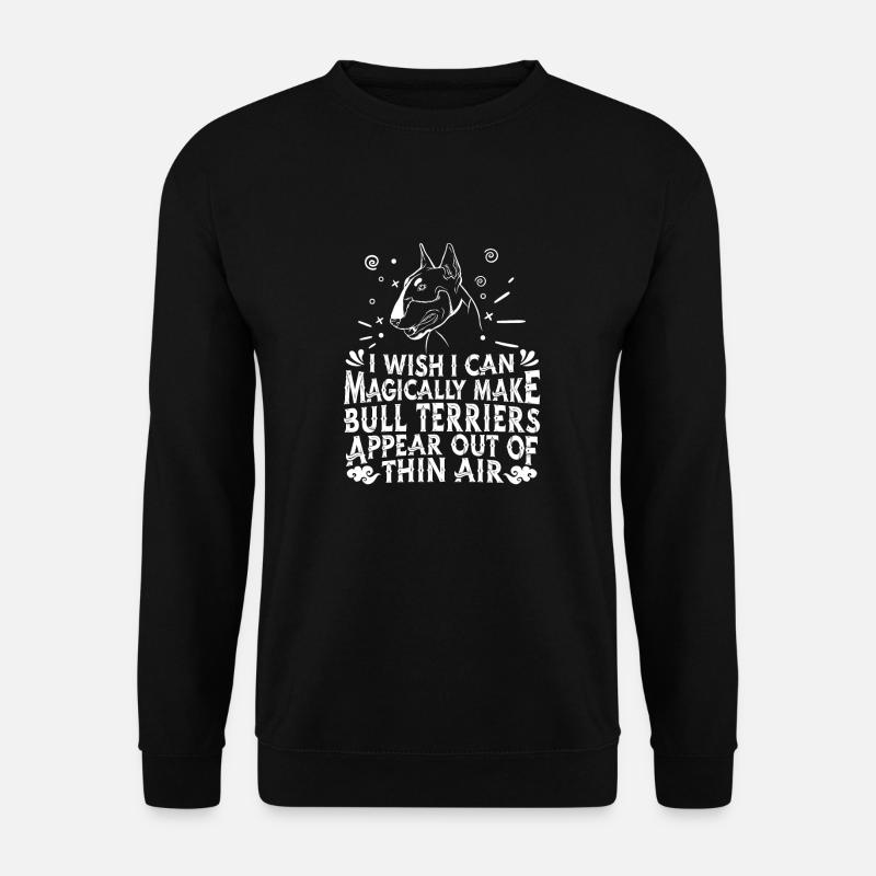 Bull Terrier Chien - Sweat-shirt Unisexe - noir