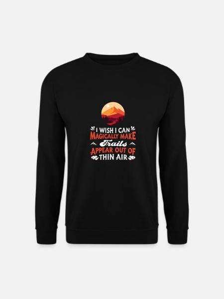 Hiking Trekking Hikers - Unisex Sweatshirt - black