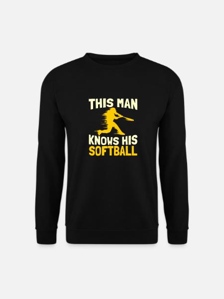 Softball - Unisex Sweatshirt - black