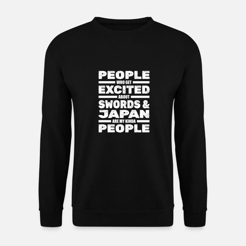 Samurai - Unisex Pullover - Schwarz