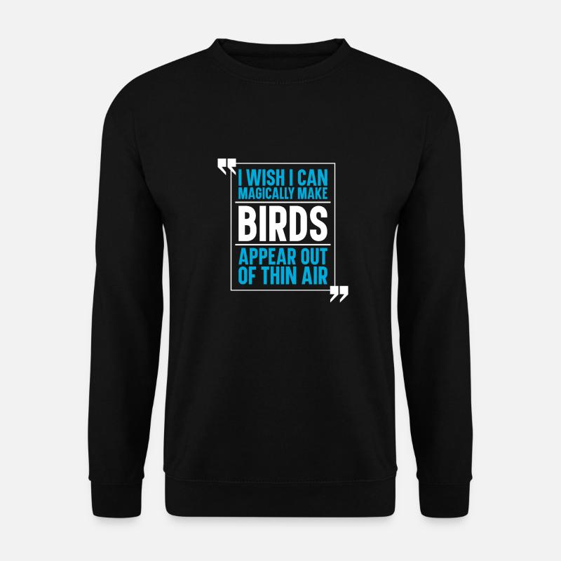 Oiseaux Oiseaux - Sweat-shirt Unisexe - noir