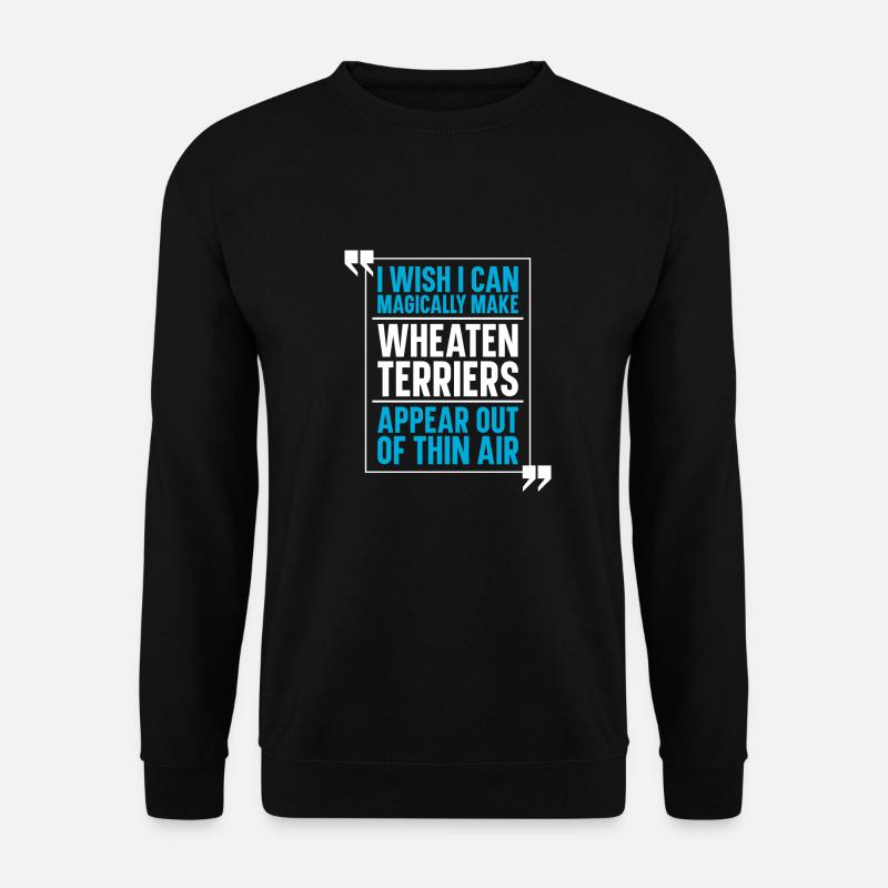 Chien Wheaten Terrier - Sweat-shirt Unisexe - noir
