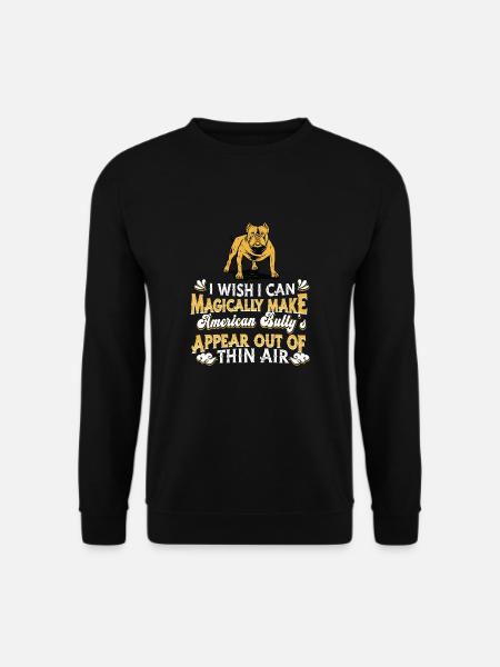 American Bully Dog - Unisex Sweatshirt - black
