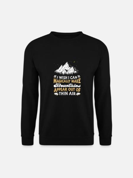 Climbing Mountaineering Climbers - Unisex Sweatshirt - black